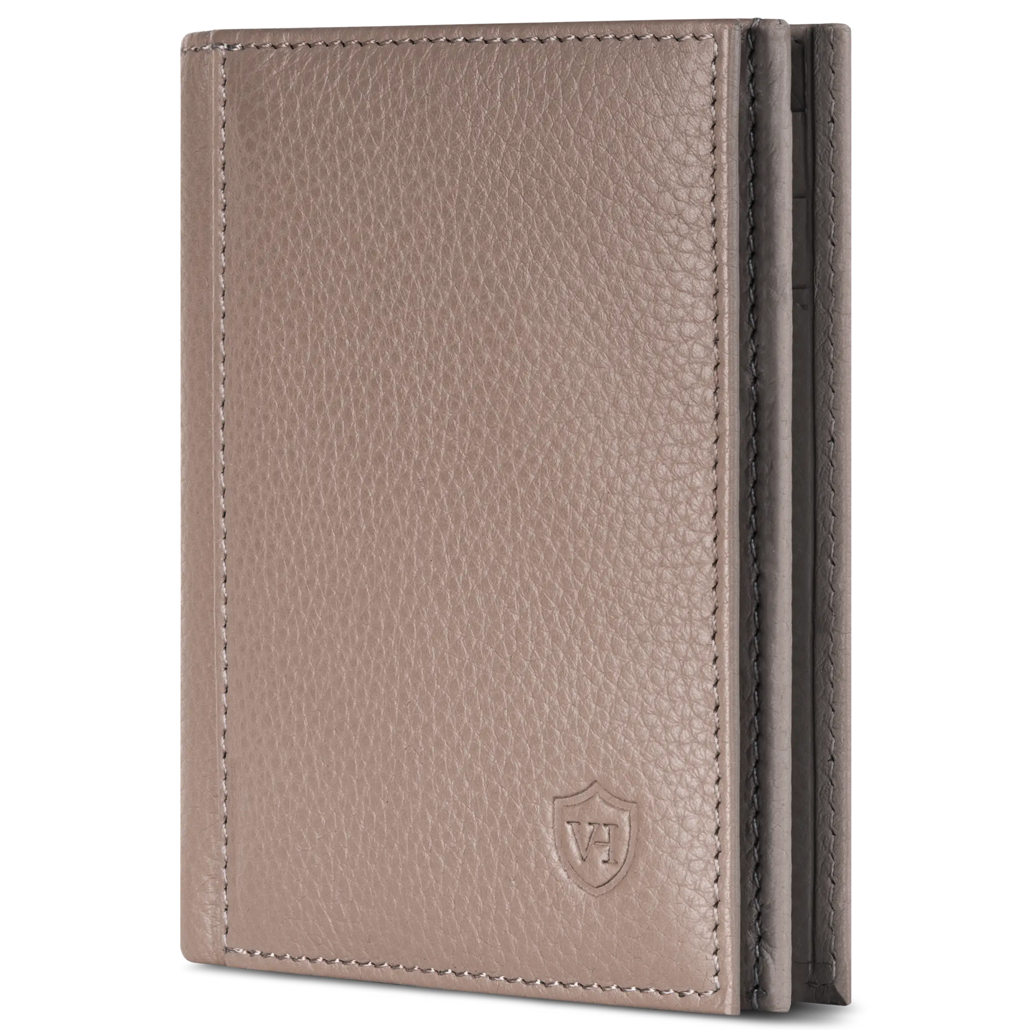 Geldbörse mit RFID-Schutz, 8 Kartenfächer und XXL-Münzfach (Genarbt)