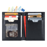 Geldbörse mit RFID-Schutz, 8 Kartenfächer und XXL-Münzfach