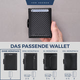 Slim Wallet mit RFID-Schutz und 6 Kartenfächer