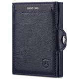 Slim Wallet mit RFID-Schutz, 5 Kartenfächer und XXL-Münzfach