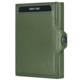 Slim Wallet mit RFID-Schutz, 5 Kartenfächer und XXL-Münzfach