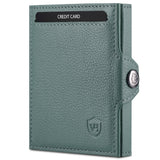 Slim Wallet mit RFID-Schutz, 5 Kartenfächer und XXL-Münzfach