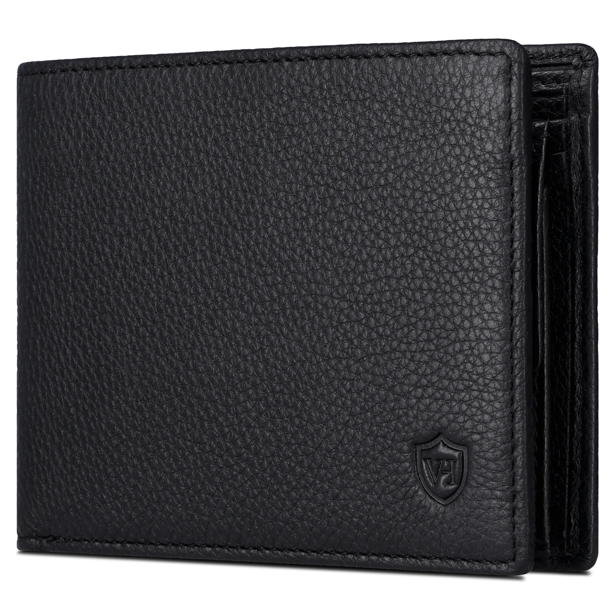 Geldbörse mit RFID-Schutz & 8 Kartenfächer (Genarbt)