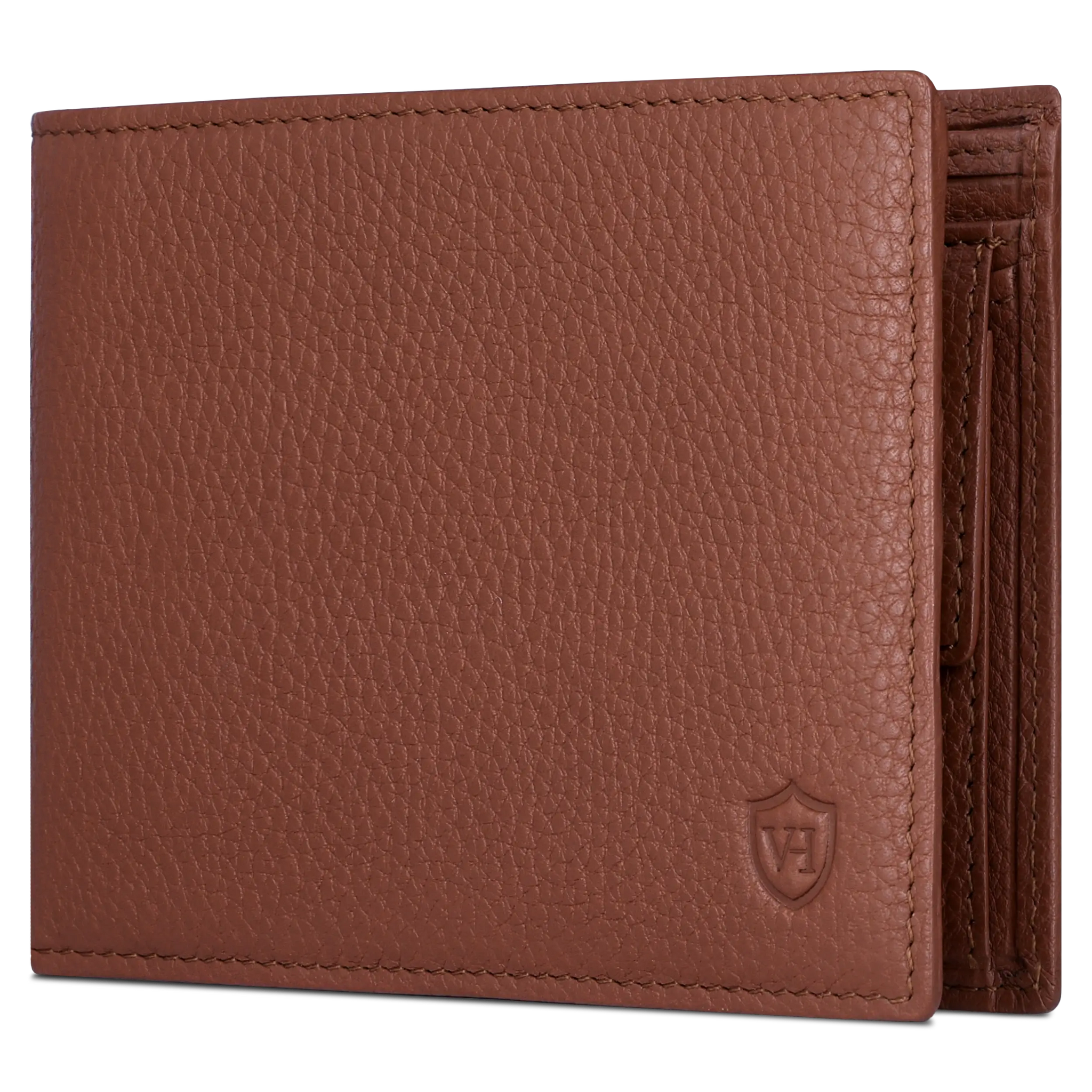 Geldbörse mit RFID-Schutz & 8 Kartenfächer (Genarbt)