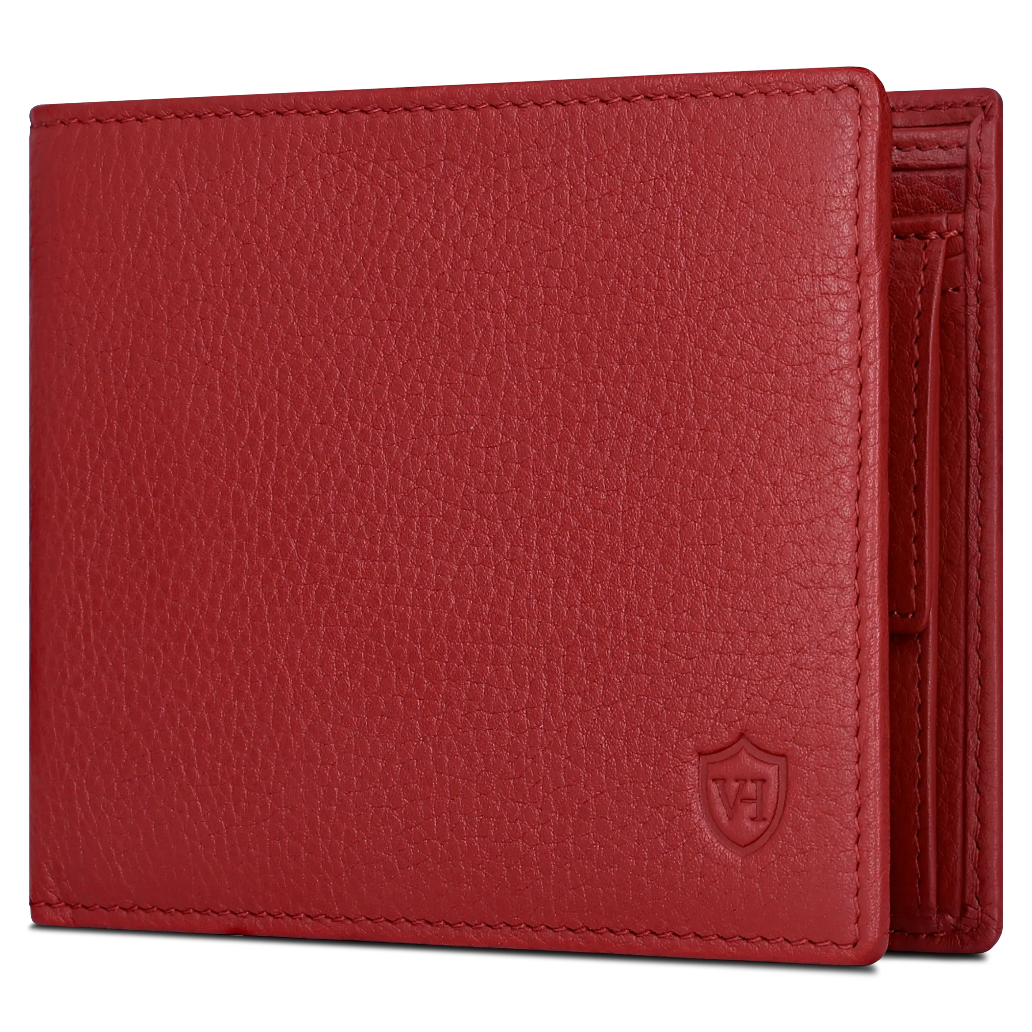 Geldbörse mit RFID-Schutz & 8 Kartenfächer (Genarbt)