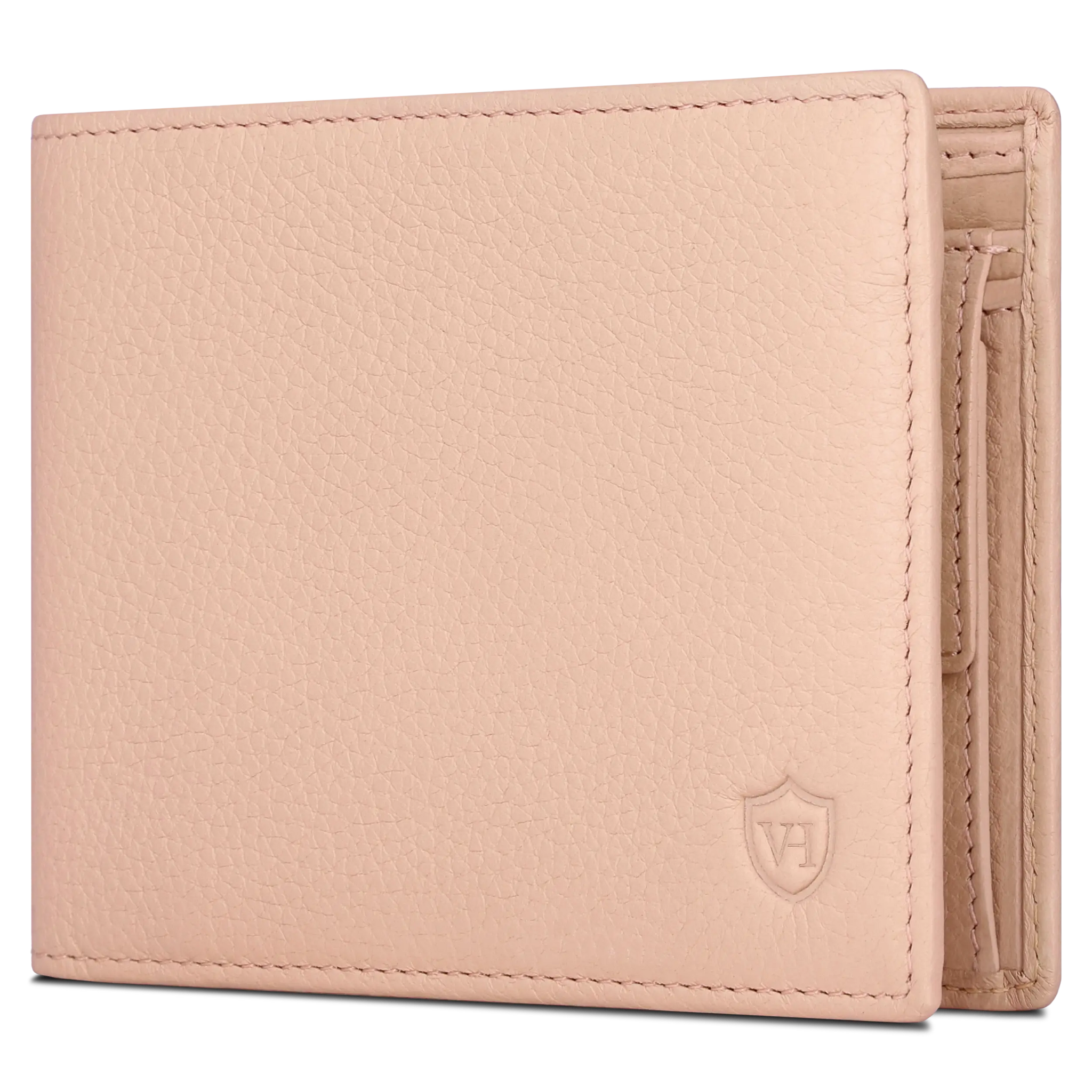 Geldbörse mit RFID-Schutz & 8 Kartenfächer (Genarbt)