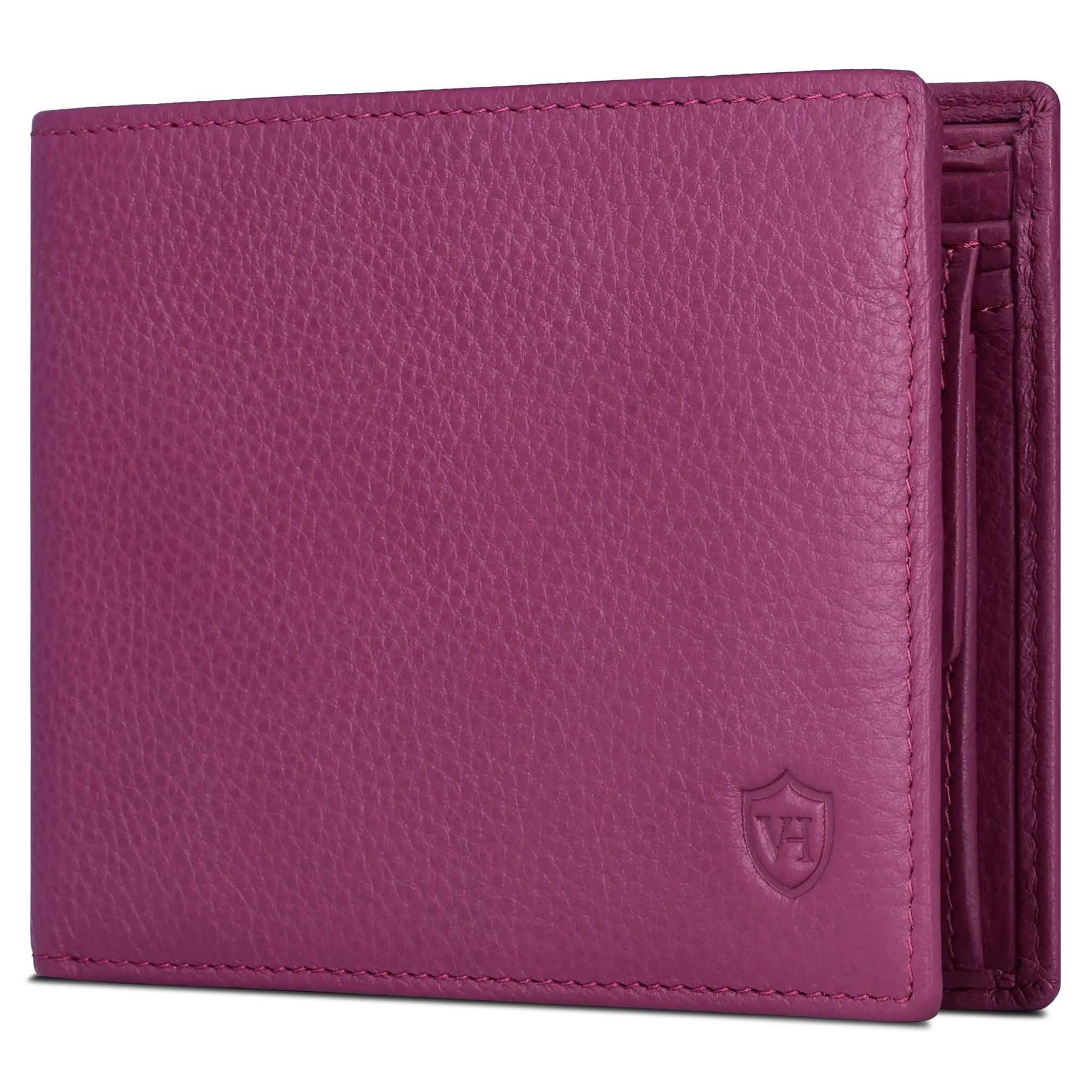 Geldbörse mit RFID-Schutz & 8 Kartenfächer (Genarbt)