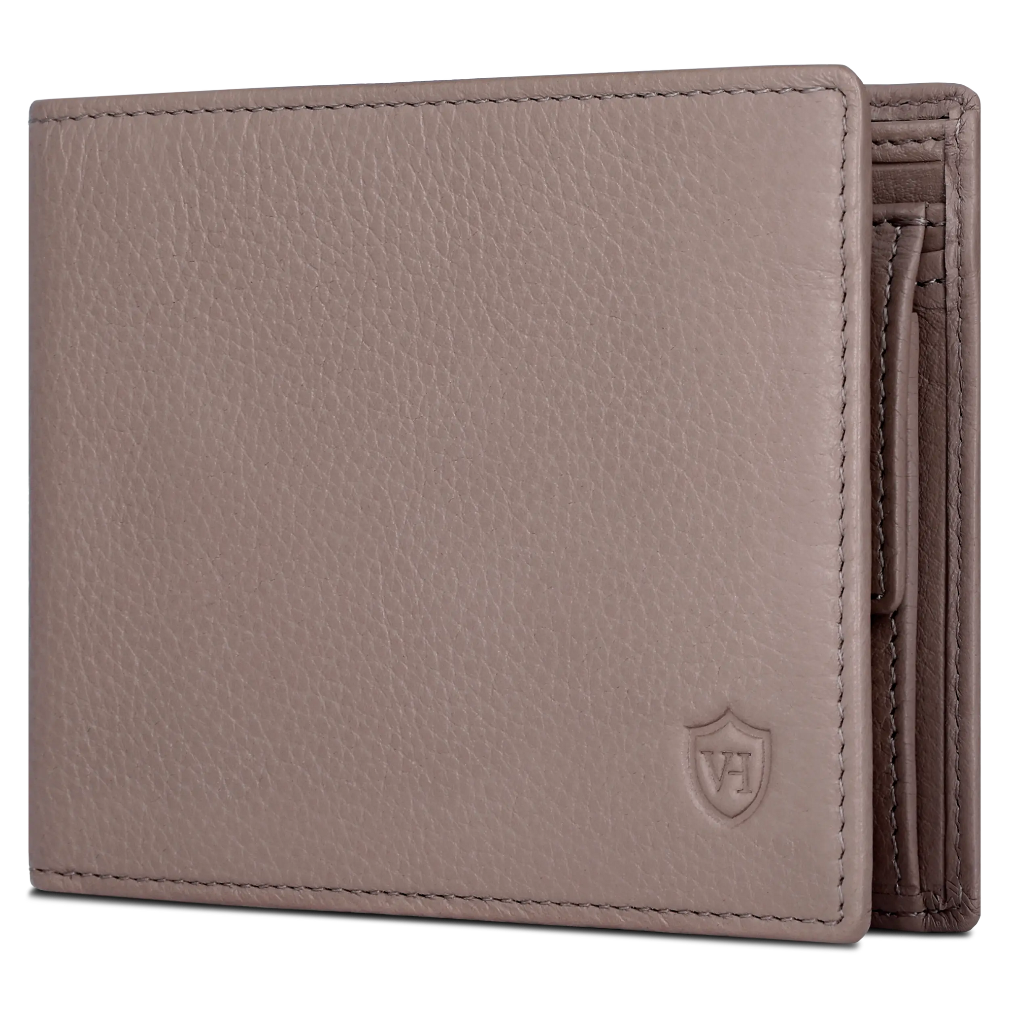 Geldbörse mit RFID-Schutz & 8 Kartenfächer (Genarbt)