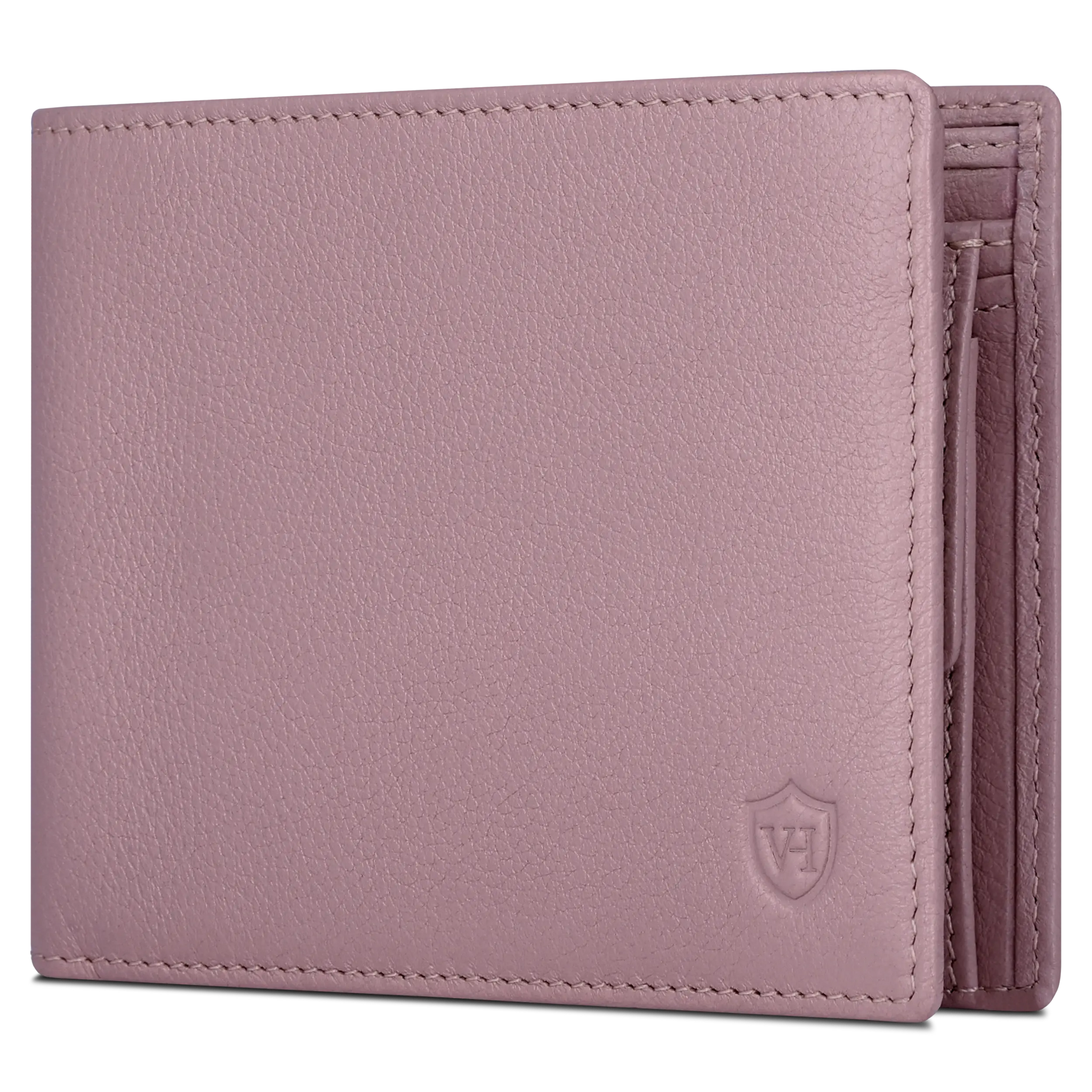 Geldbörse mit RFID-Schutz & 8 Kartenfächer (Genarbt)