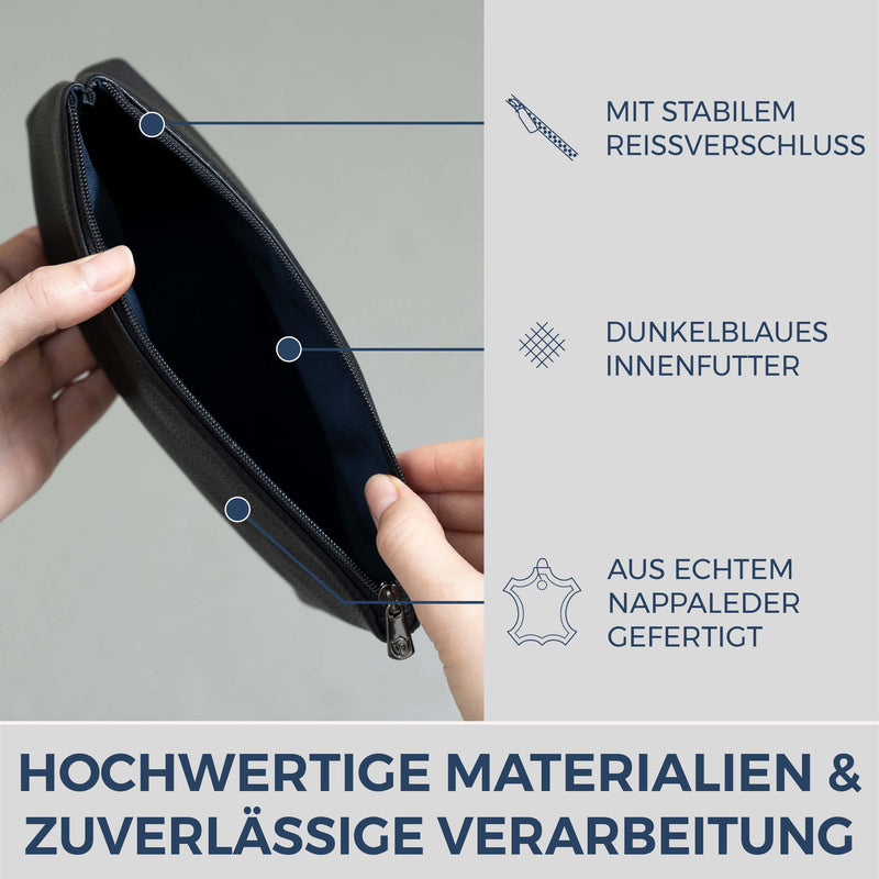 Schminktasche Kosmetiktasche (Genarbt)