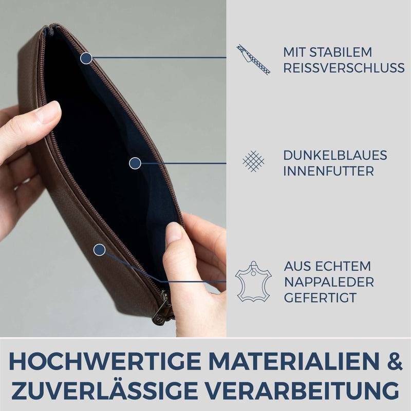 Schminktasche Kosmetiktasche (Genarbt)