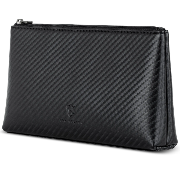 Schminktasche Kosmetiktasche (Carbon)