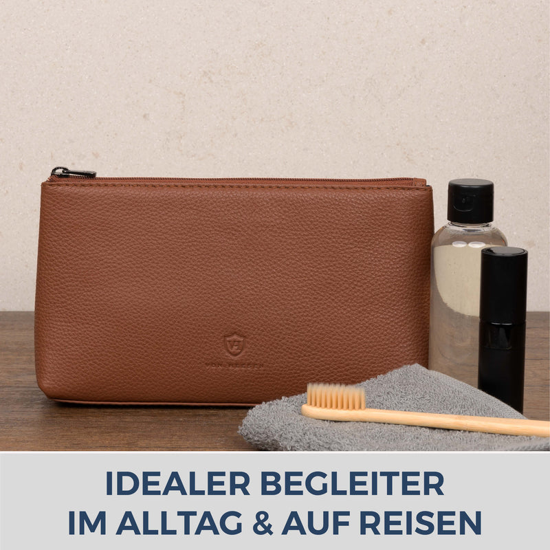 Schminktasche Kosmetiktasche (Genarbt)