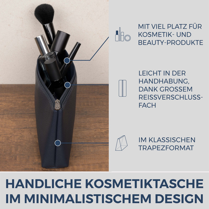 Schminktasche Kosmetiktasche (Genarbt)