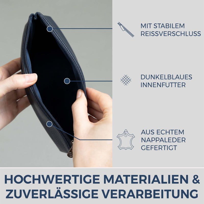 Schminktasche Kosmetiktasche (Genarbt)