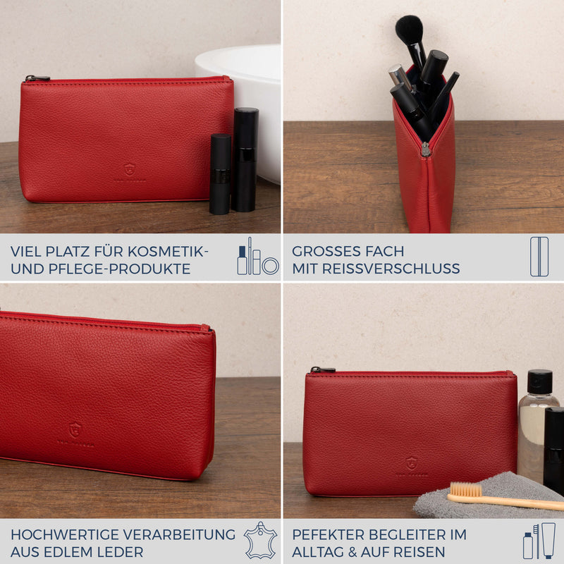 Schminktasche Kosmetiktasche (Genarbt)