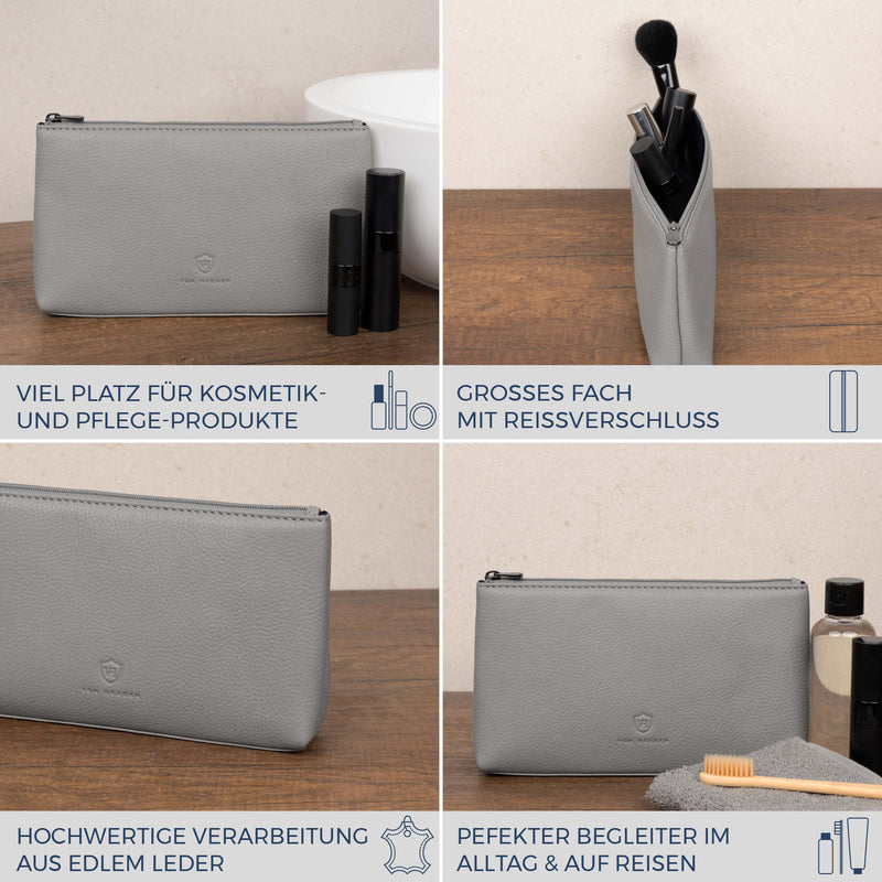 Schminktasche Kosmetiktasche (Genarbt)