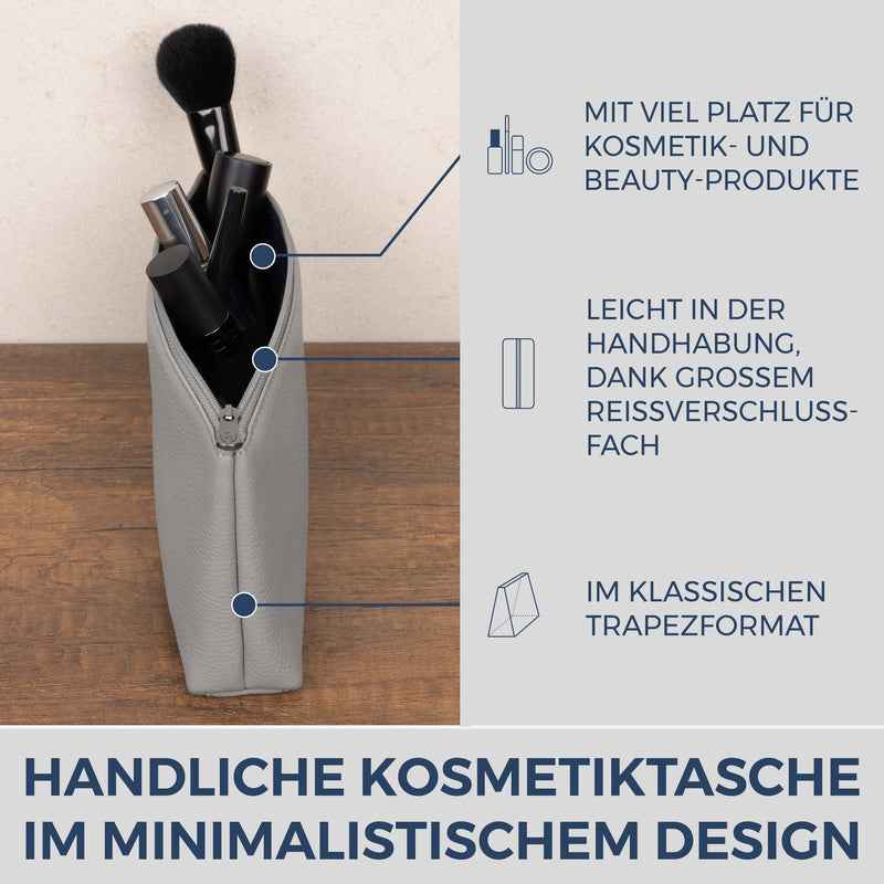 Schminktasche Kosmetiktasche (Genarbt)