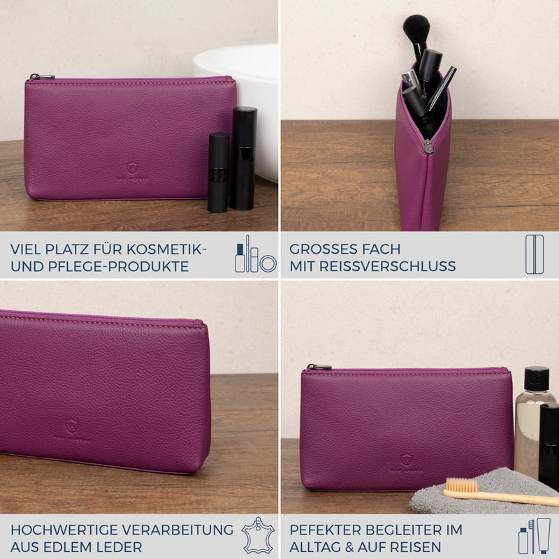 Schminktasche Kosmetiktasche (Genarbt)