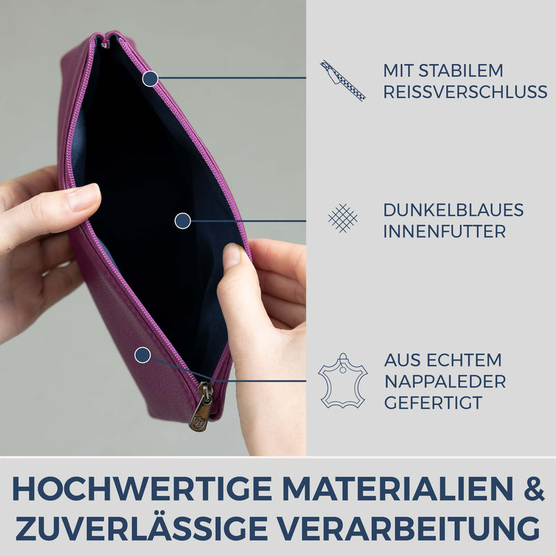 Schminktasche Kosmetiktasche (Genarbt)