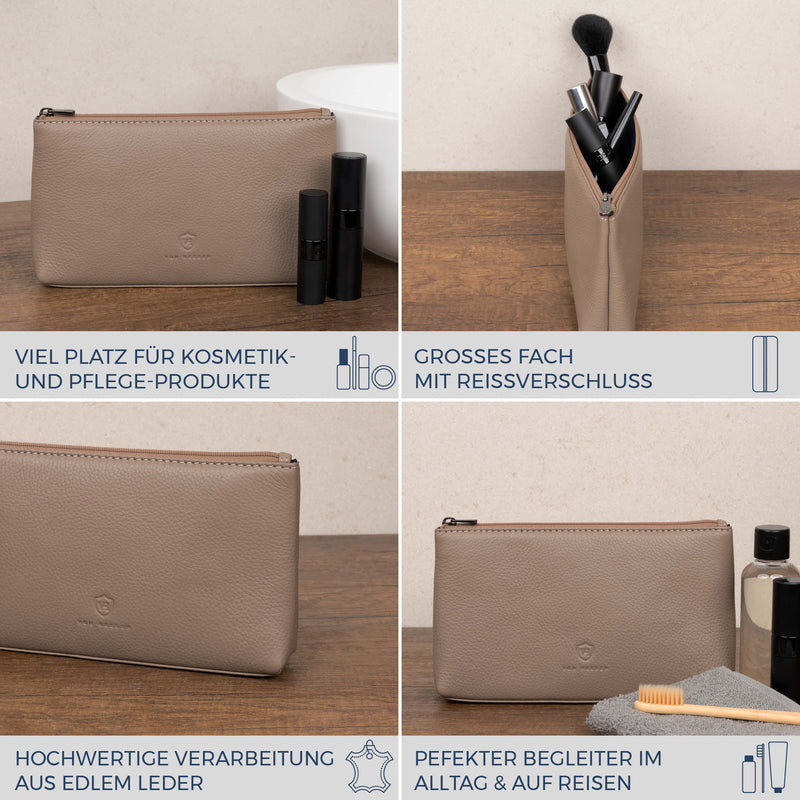 Schminktasche Kosmetiktasche (Genarbt)