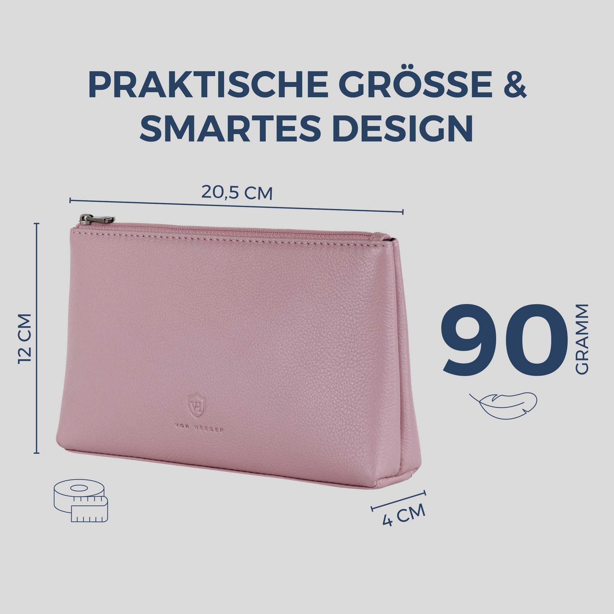 Schminktasche Kosmetiktasche (Genarbt)