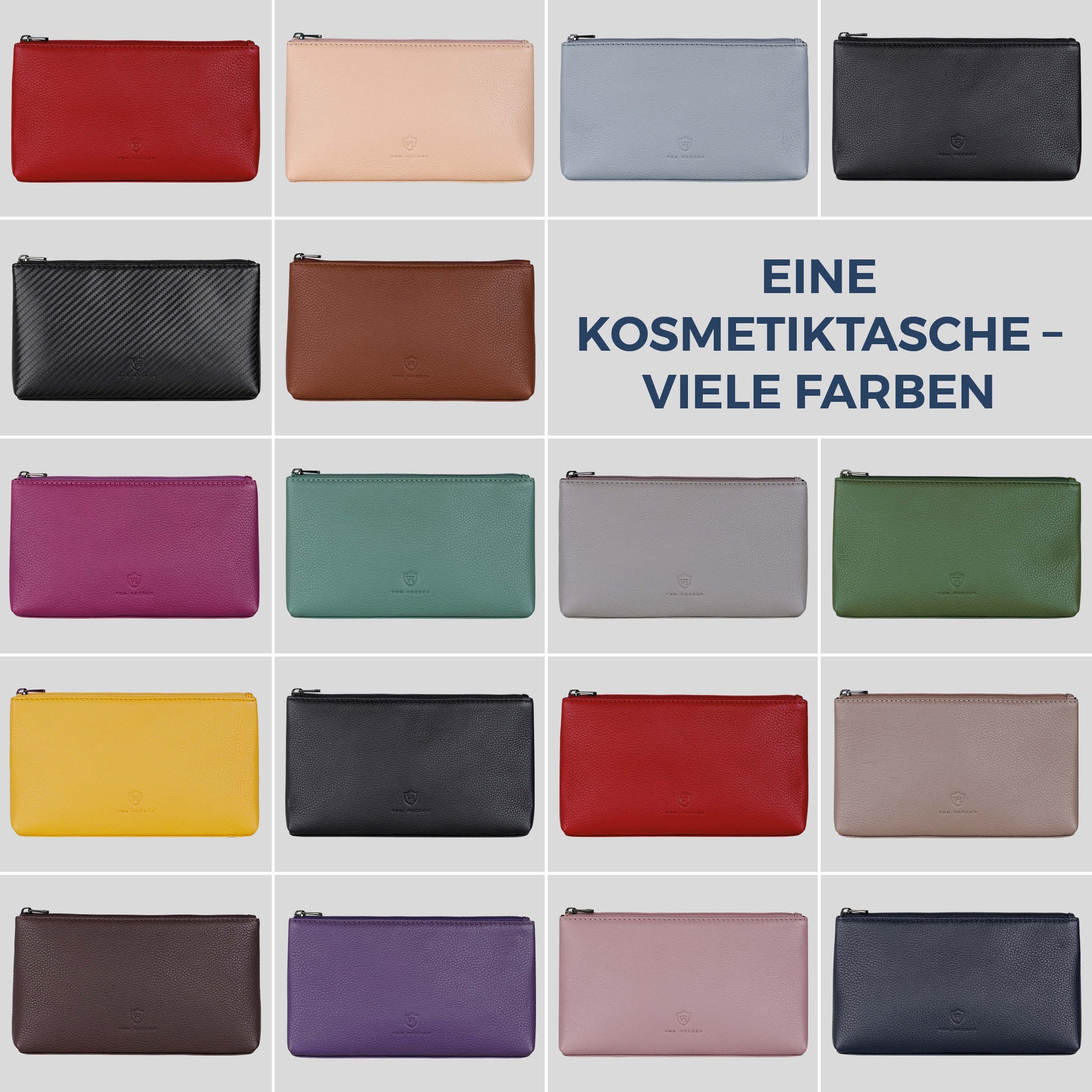 Schminktasche Kosmetiktasche (Saffiano)