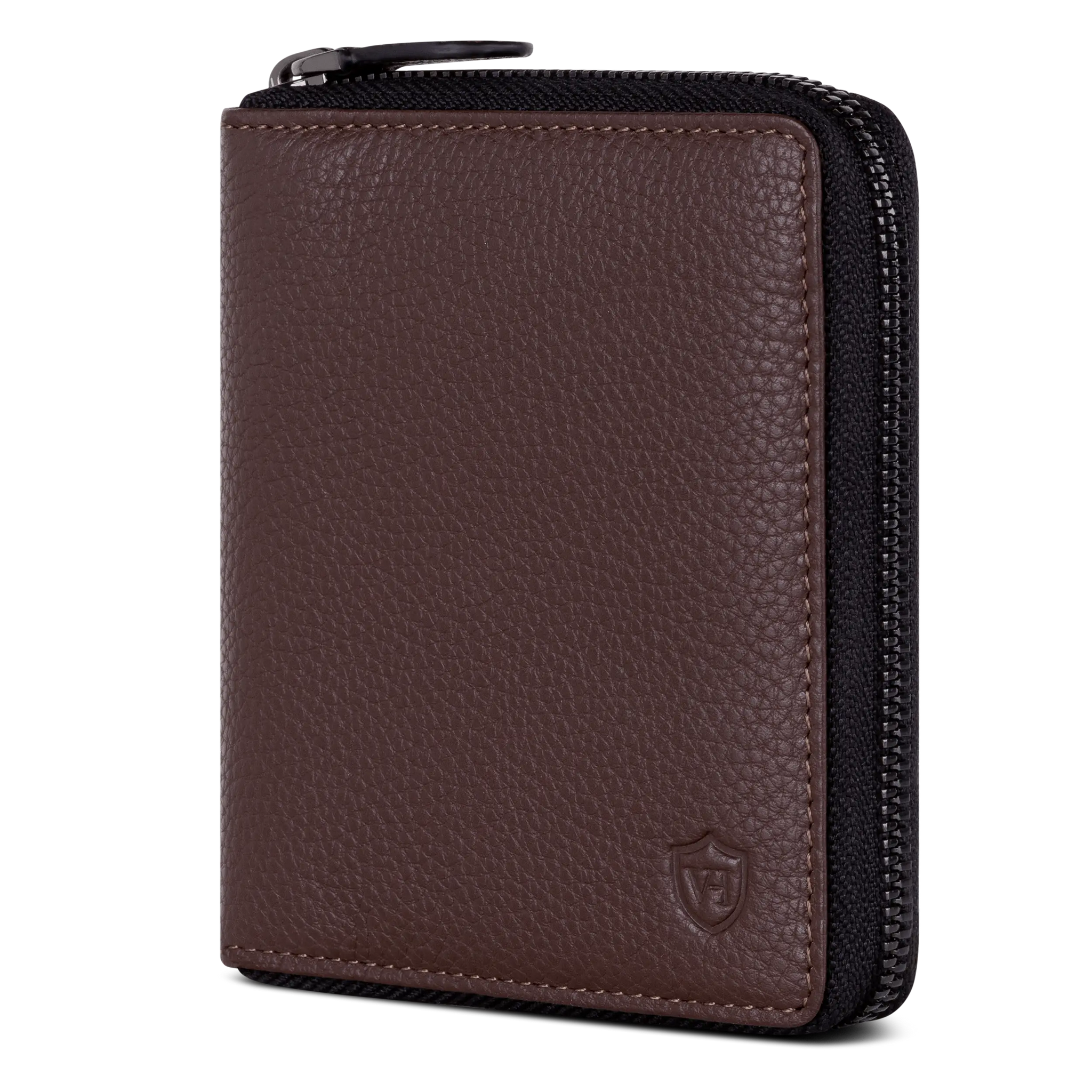 Geldbörse mit RFID-Schutz & 12 Kartenfächer (Genarbt)