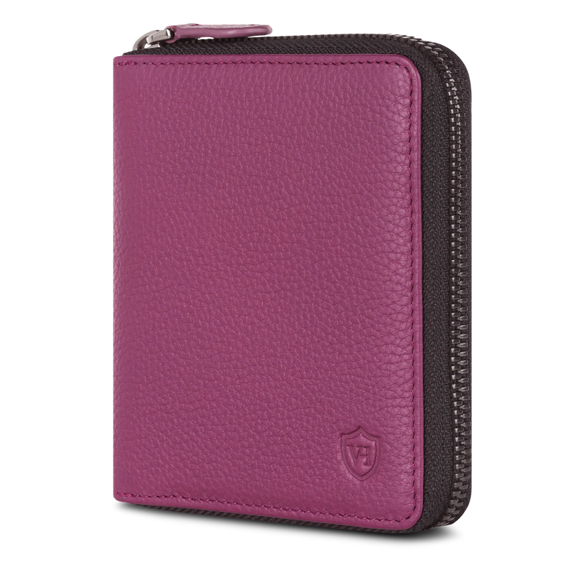 Geldbörse mit RFID-Schutz & 12 Kartenfächer (Genarbt)