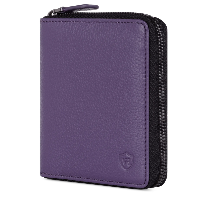 Geldbörse mit RFID-Schutz & 12 Kartenfächer (Genarbt)