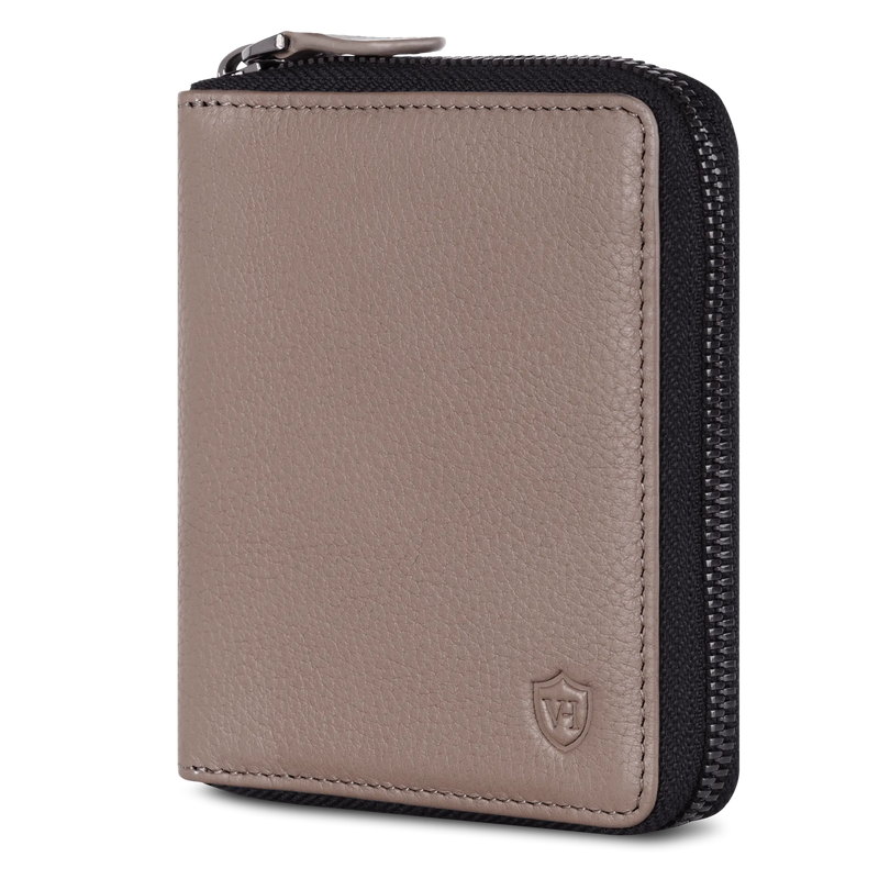 Geldbörse mit RFID-Schutz & 12 Kartenfächer (Genarbt)