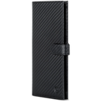 Geldbörse mit RFID-Schutz & 14 Kartenfächer (Carbon)