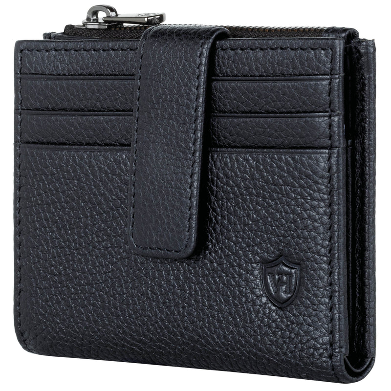 Kartenetui mit RFID-Schutz & 9 Kartenfächer (Genarbt)