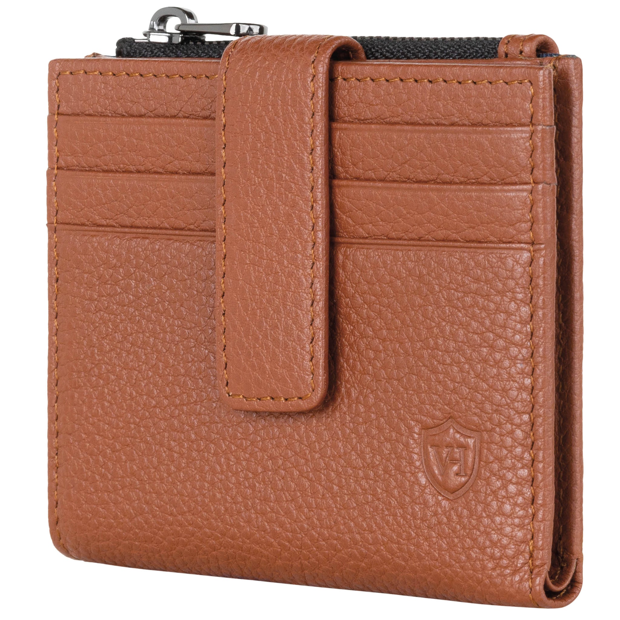 Kartenetui mit RFID-Schutz & 9 Kartenfächer (Genarbt)