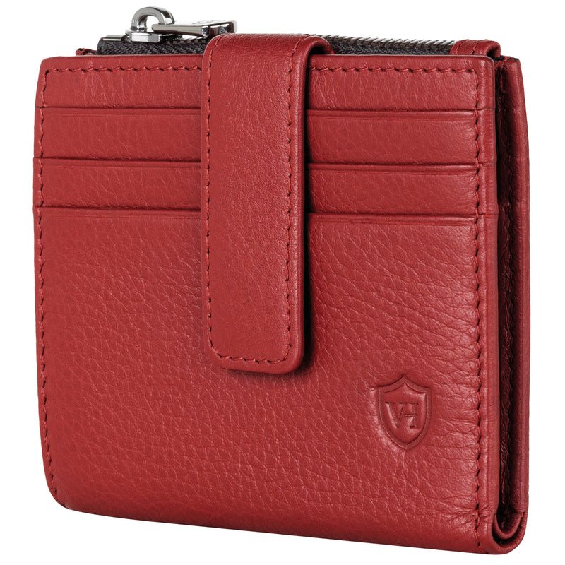 Kartenetui mit RFID-Schutz & 9 Kartenfächer (Genarbt)