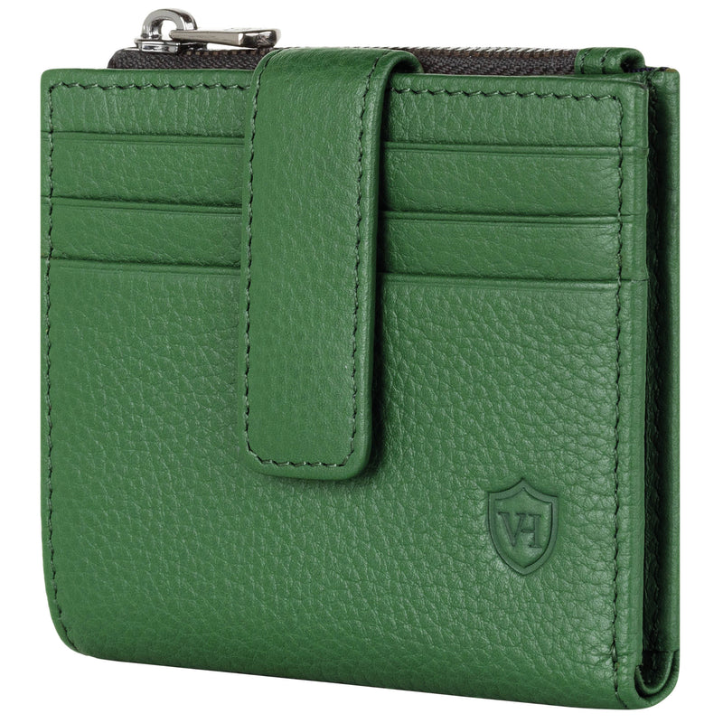 Kartenetui mit RFID-Schutz & 9 Kartenfächer (Genarbt)