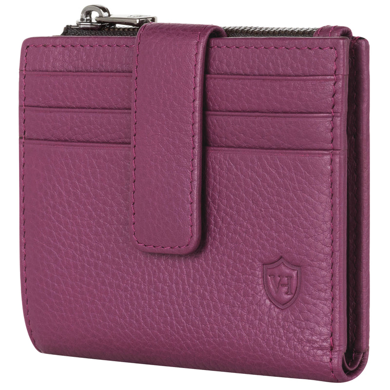 Kartenetui mit RFID-Schutz & 9 Kartenfächer (Genarbt)