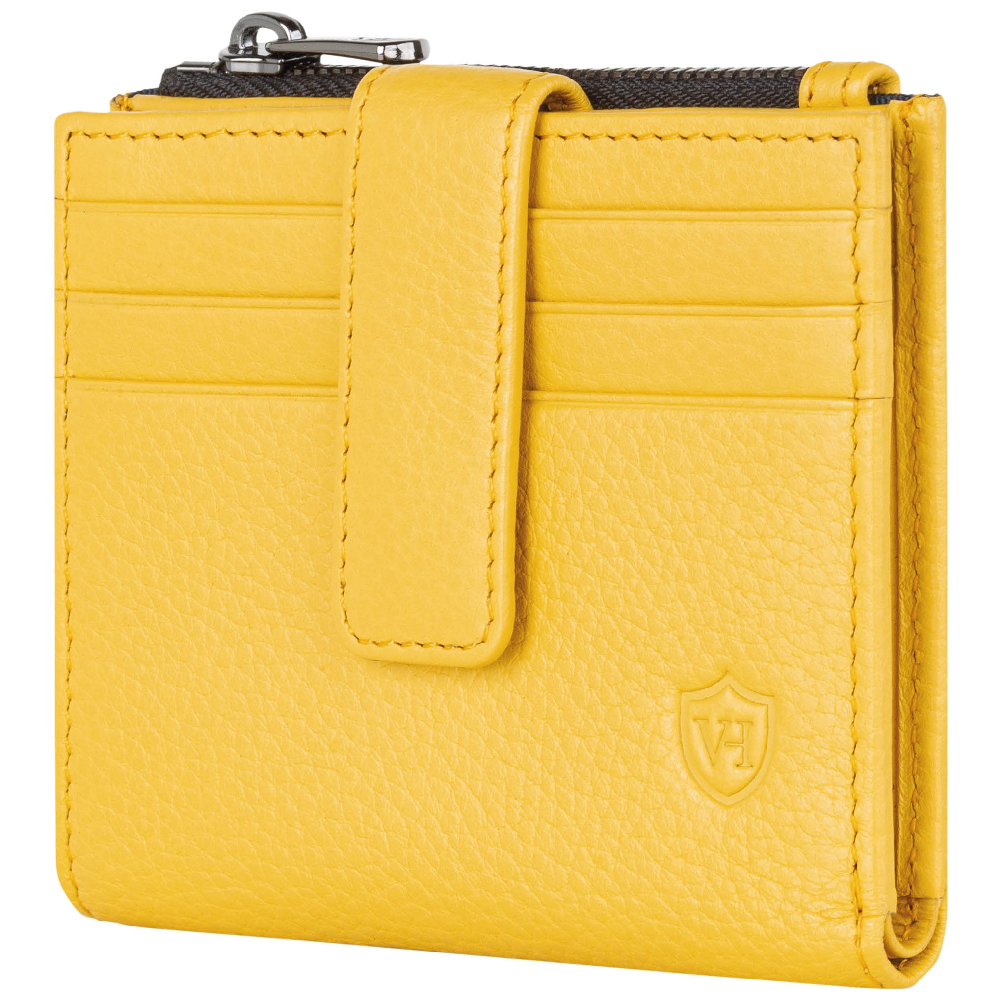 Kartenetui mit RFID-Schutz & 9 Kartenfächer (Genarbt)