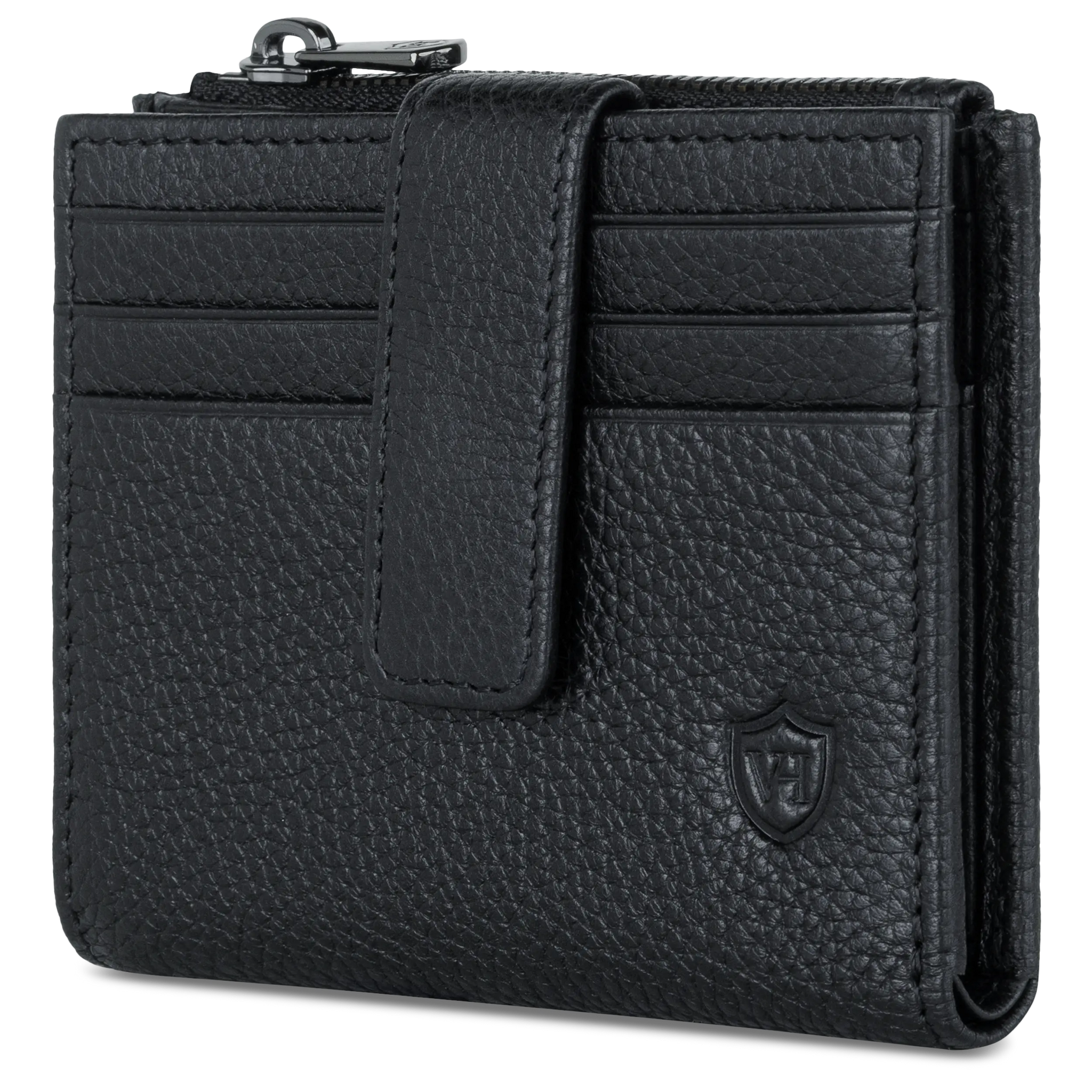 Kartenetui mit RFID-Schutz & 9 Kartenfächer (Genarbt)