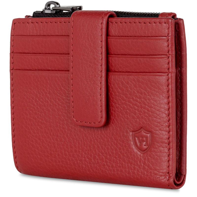 Kartenetui mit RFID-Schutz & 9 Kartenfächer (Genarbt)