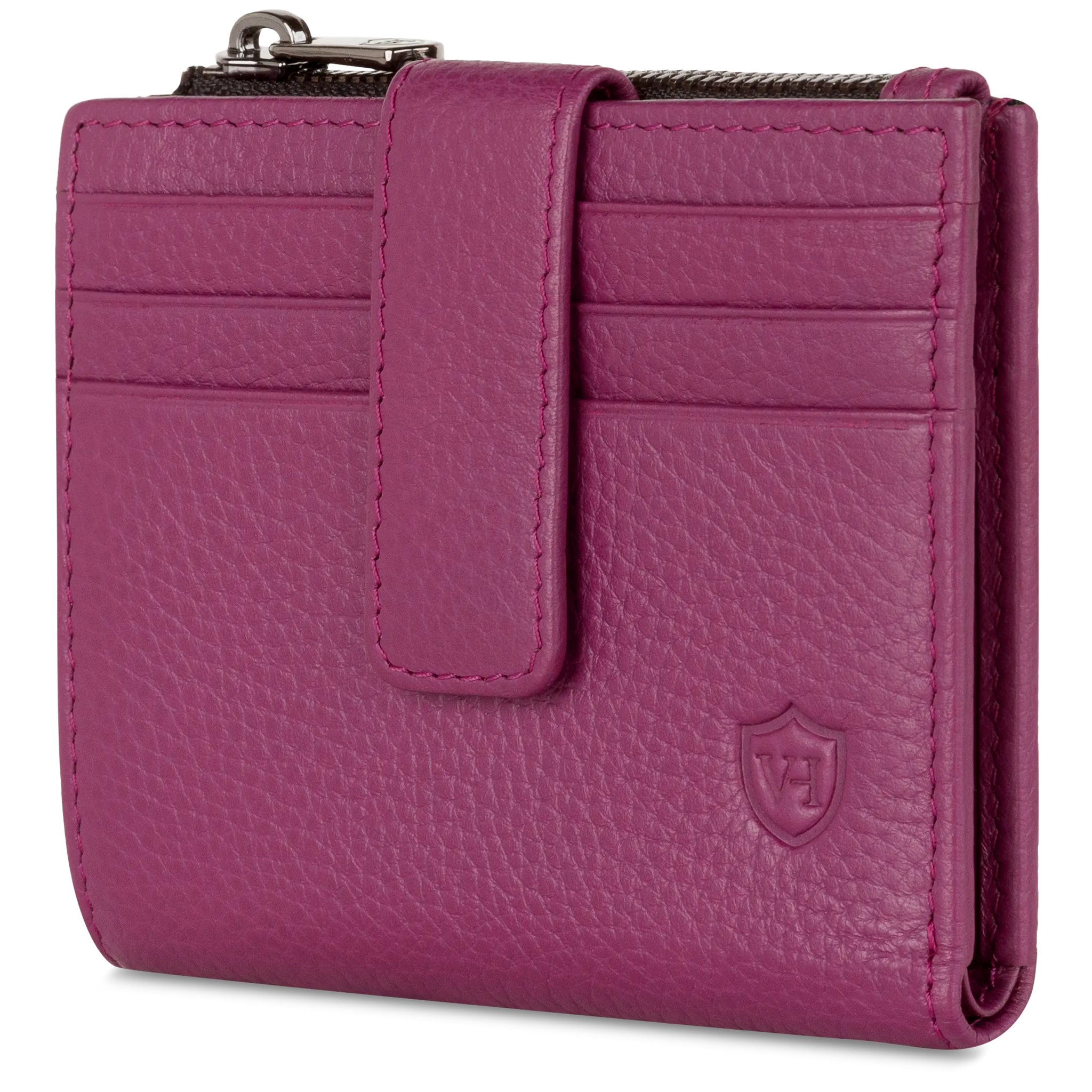 Kartenetui mit RFID-Schutz & 9 Kartenfächer (Genarbt)