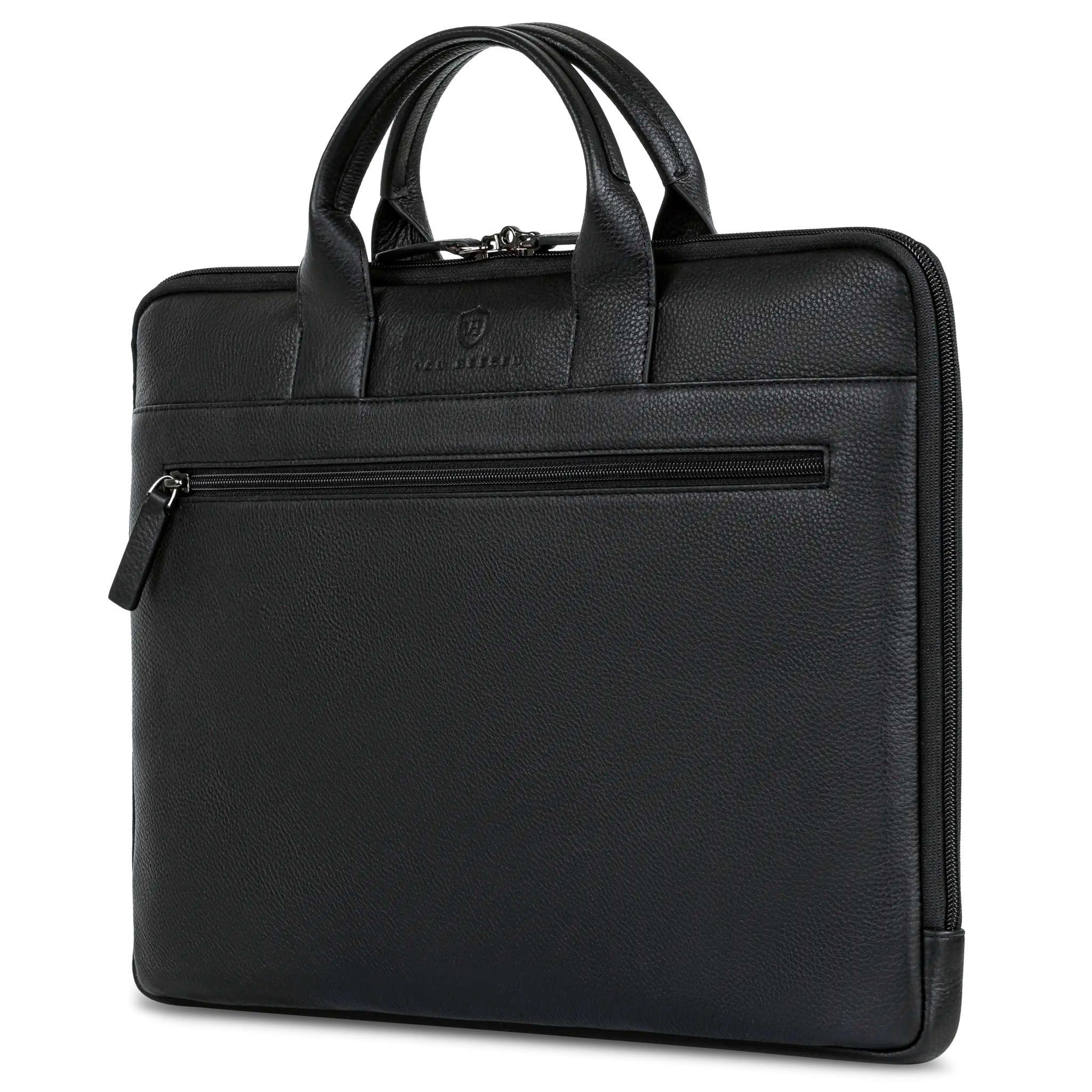 Laptoptasche mit Trolley-Schlaufe (Genarbt)