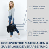 Laptoptasche mit Trolley-Schlaufe (Carbon)