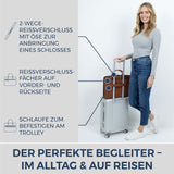 Laptoptasche mit Trolley-Schlaufe (Genarbt)