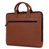 Laptoptasche mit Trolley-Schlaufe (Genarbt)