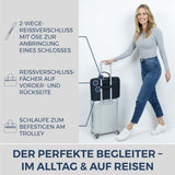 Laptoptasche mit Trolley-Schlaufe (Genarbt)