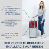 Laptoptasche mit Trolley-Schlaufe (Genarbt)