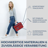Laptoptasche mit Trolley-Schlaufe (Genarbt)