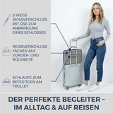 Laptoptasche mit Trolley-Schlaufe (Genarbt)