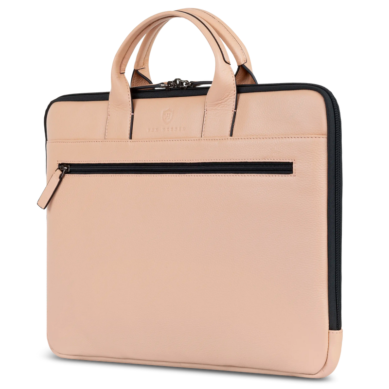 Laptoptasche mit Trolley-Schlaufe (Genarbt)